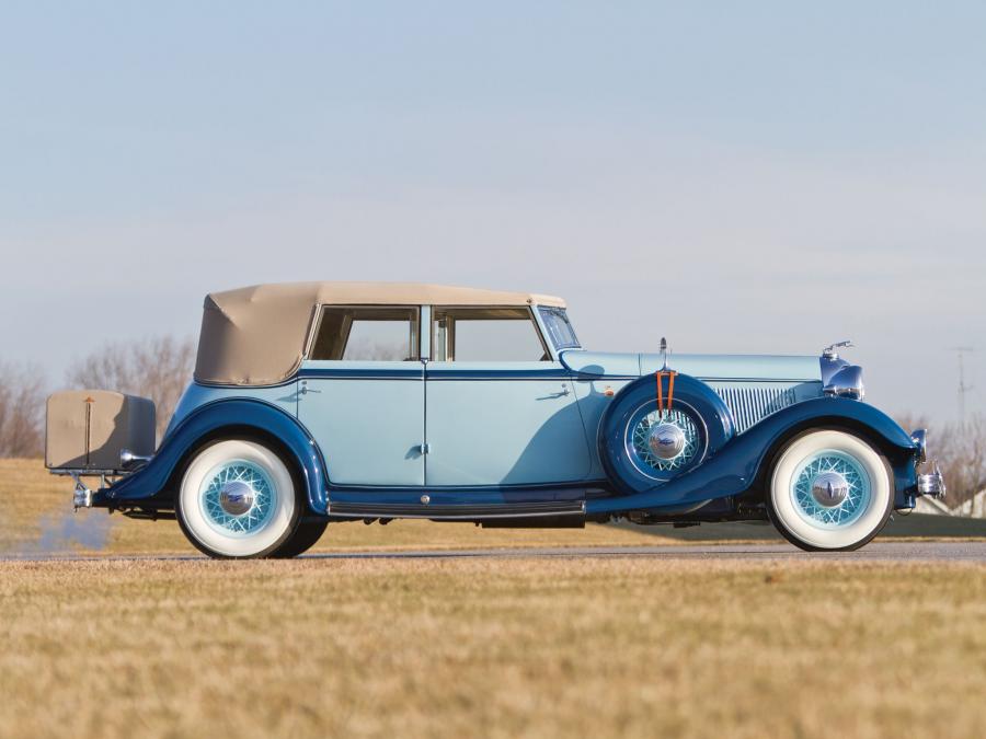  Lincoln Model KB Custom Convertible Sedan by Dietrich 1933 года  (фото 16 из 17)